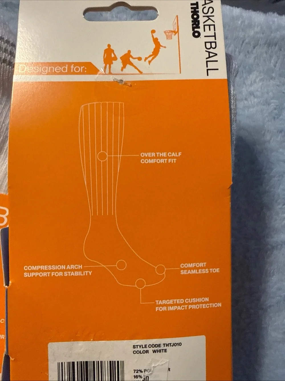 Thorlo over calf